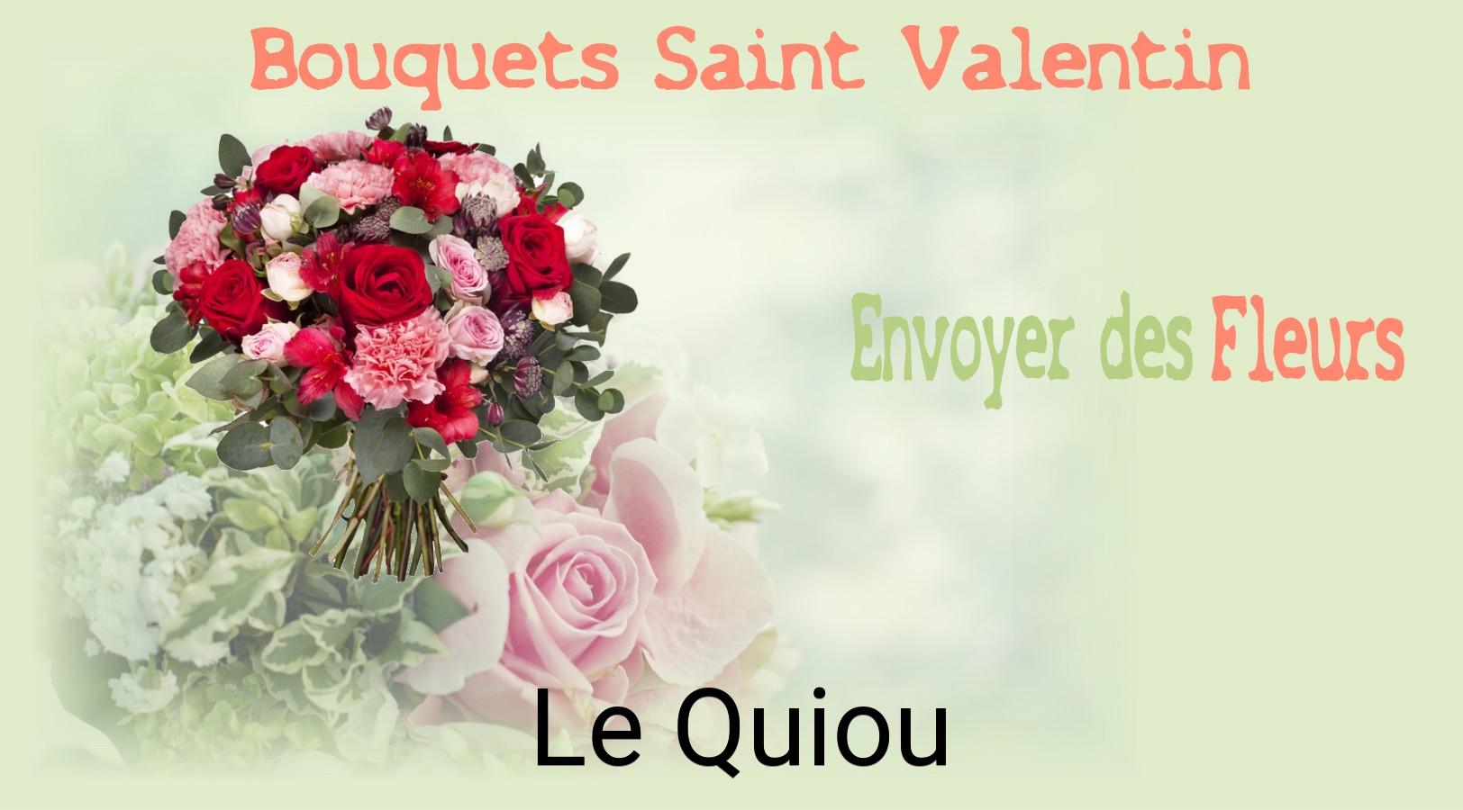 Roses de Saint-Valentin livrées à Le Quiou